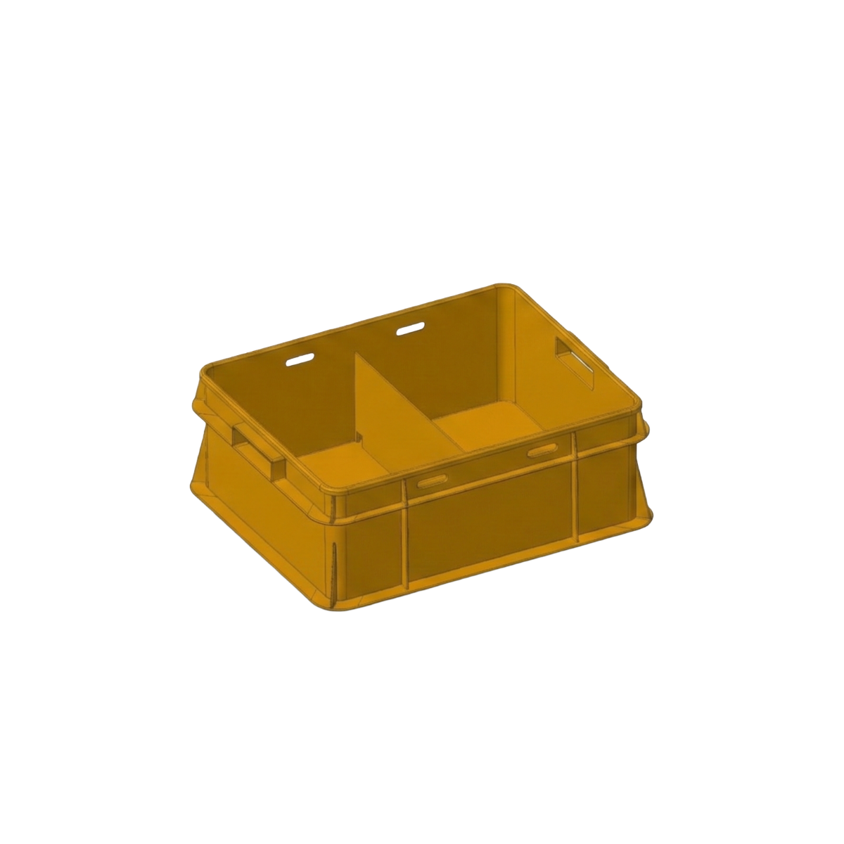 12 Ltrs Milk Pouch Crate